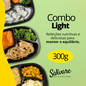 Combo 10 Refeições Light 300 a 360 gramas