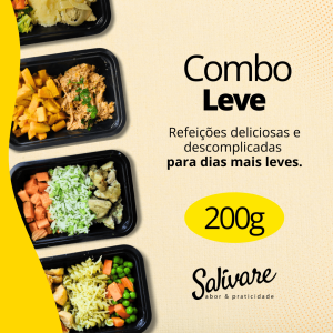 Combo 10 refeições Linha Leve