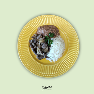 G6 -  Carne acebolada, feijão carioca e arroz*