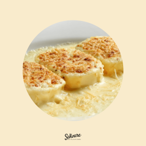 P15 - Rondelli de frango com molho branco*